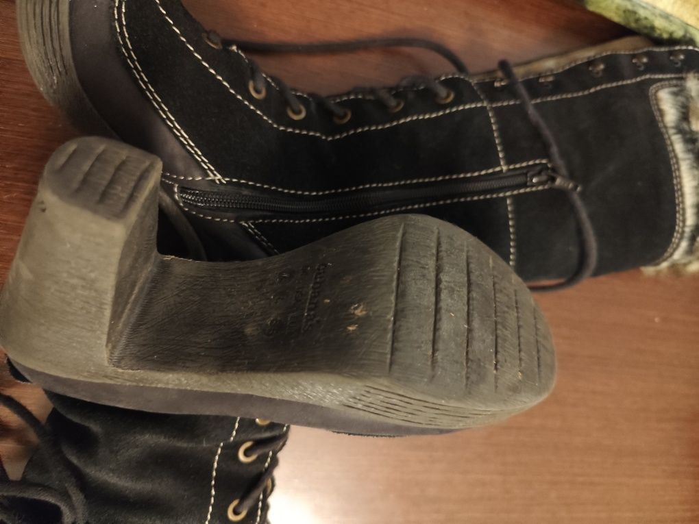 Botas d cano alto "Cubanas" tam. 35