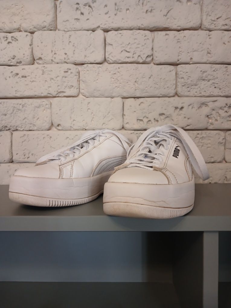 жіночі кросівки Puma, білі, розмір 35,5