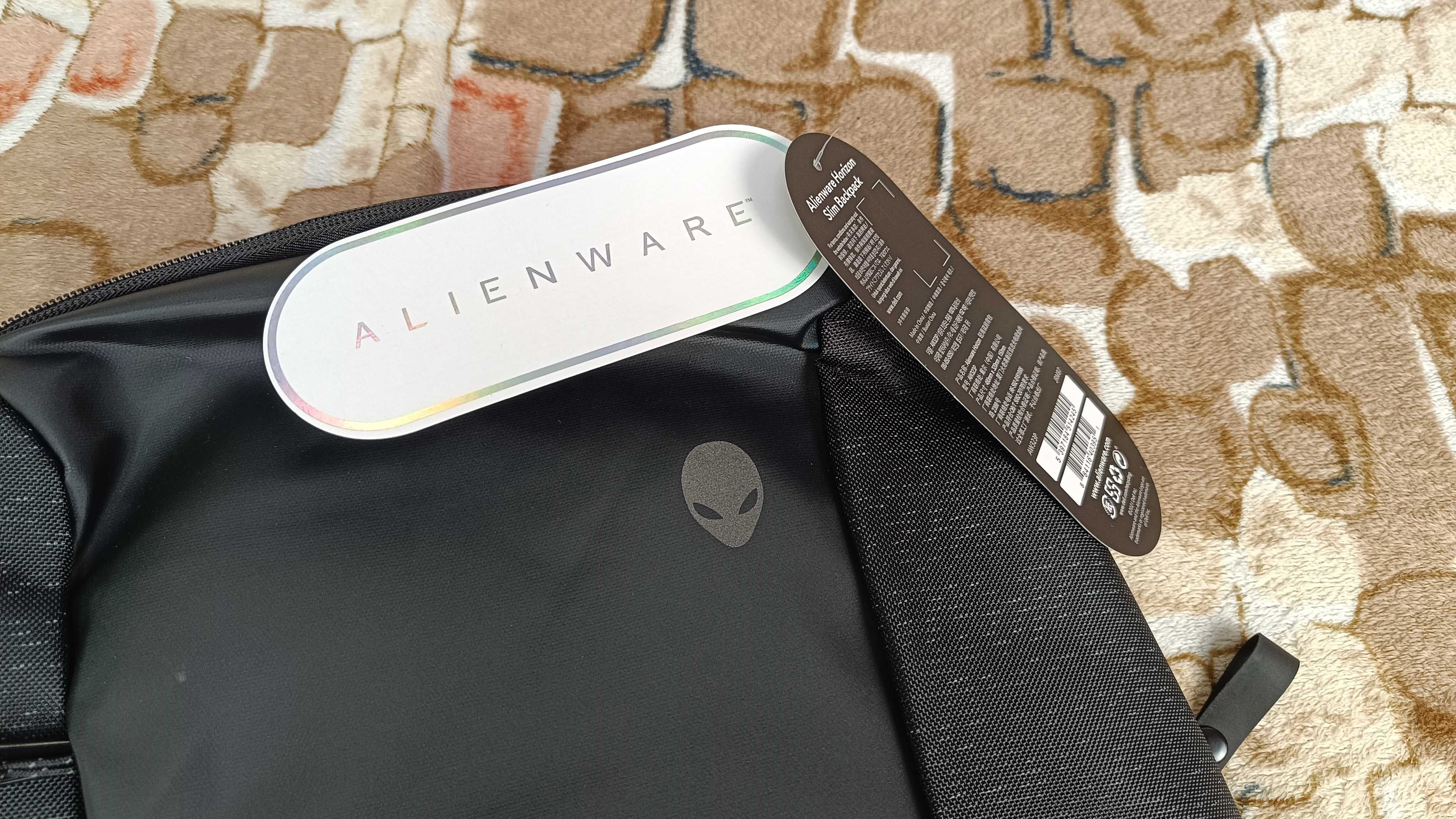 Рюкзак портфель dell aw323p alienware horizon slim рюкзак 15.6 17 дюйм