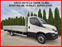 Iveco 35C15 3.0 150KM  Skrzynia 10 palet, 5m, Klima, 224tys, Super stan!