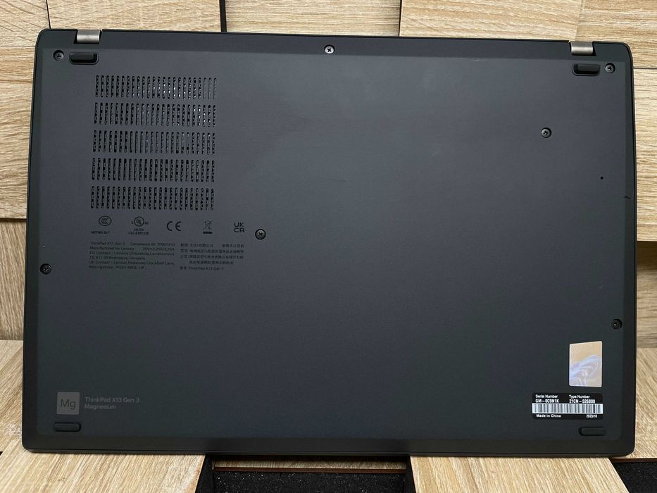 №5410 Ноутбук Lenovo ThinkPad X13 Gen 3 13.3"/R7 6850U/RAM16Gb/SSD512