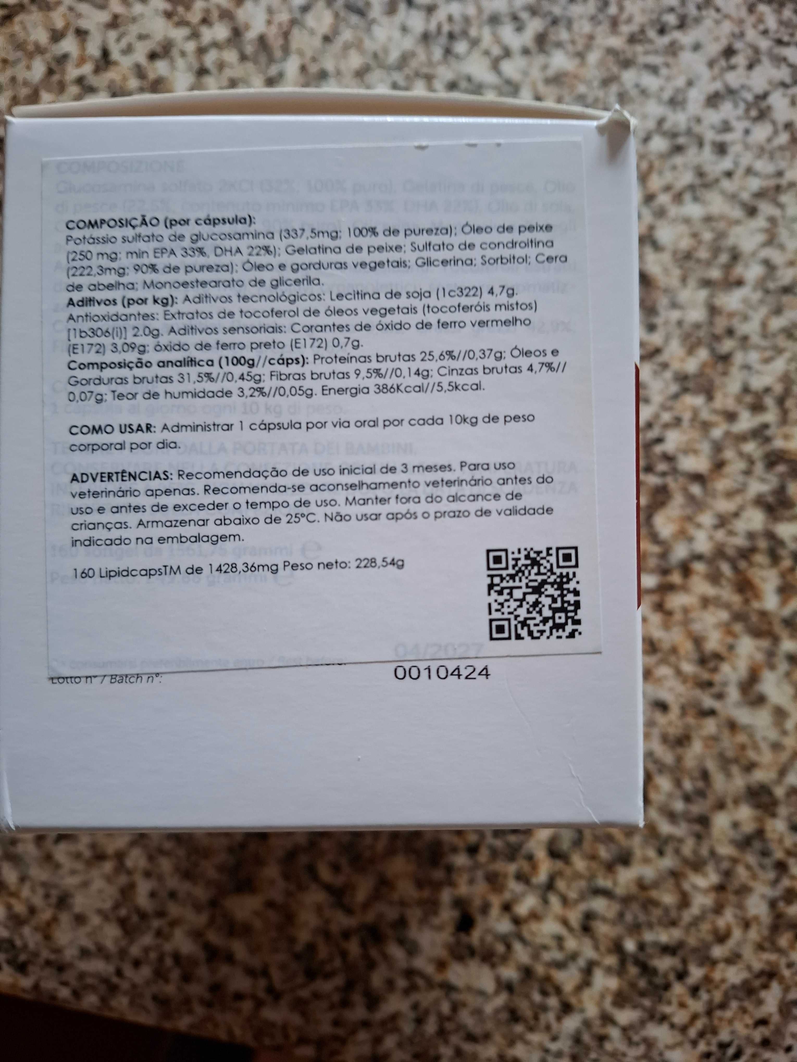 Suplemento alimentar para cães
