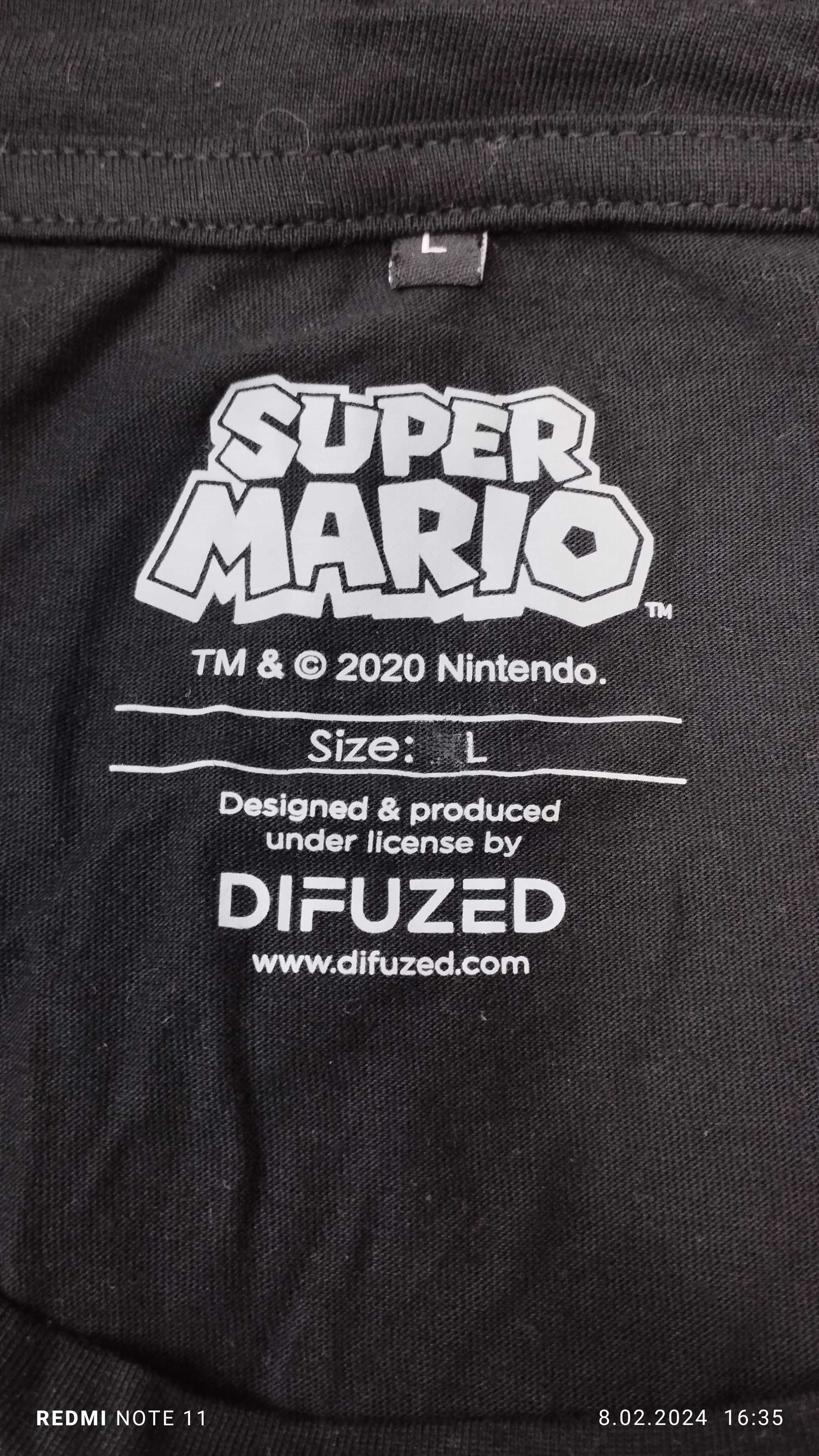 Damska koszulka Difuzed Super Mario