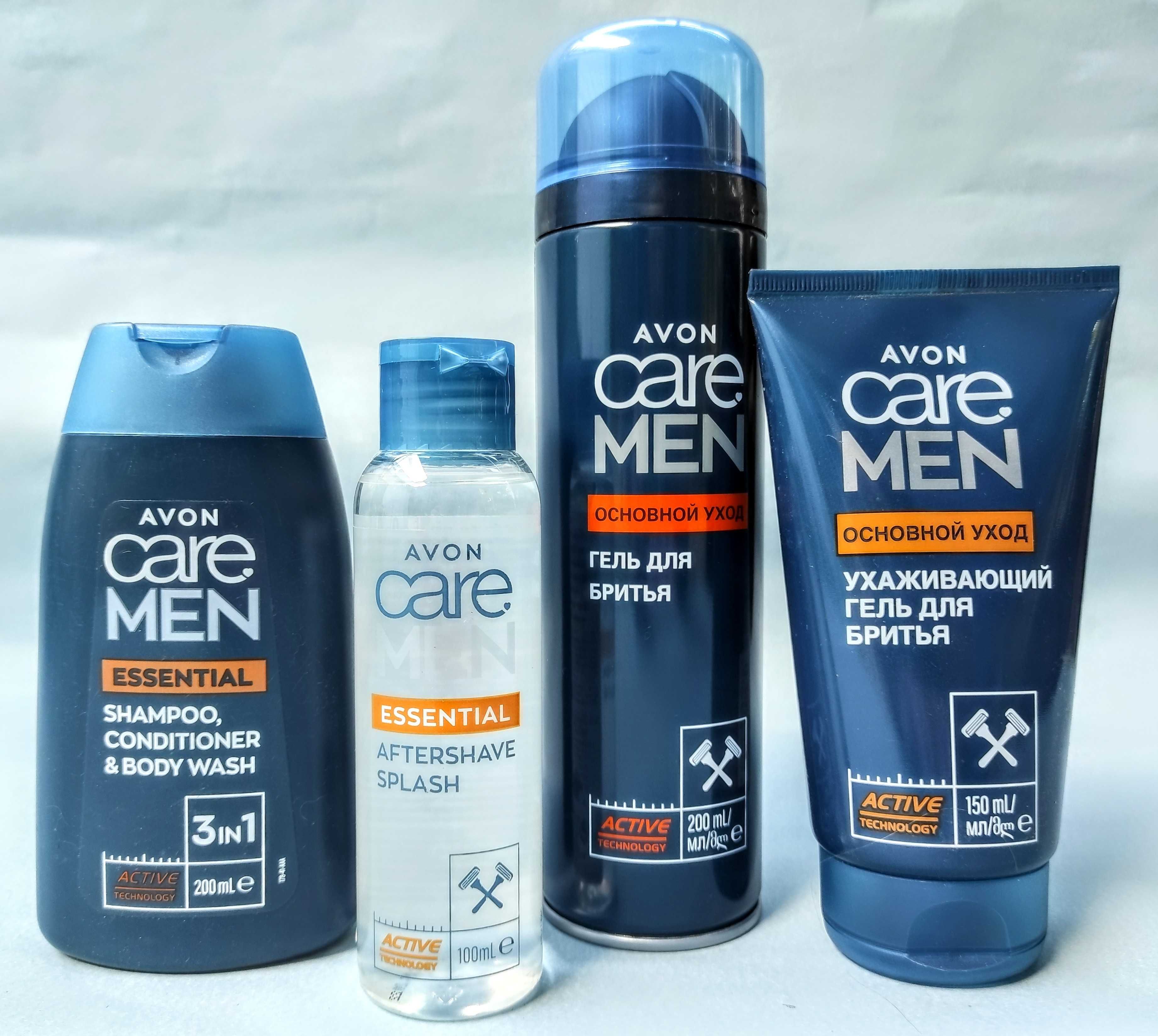 Гель для гоління бальзам після гоління Avon Care Men Ейвон