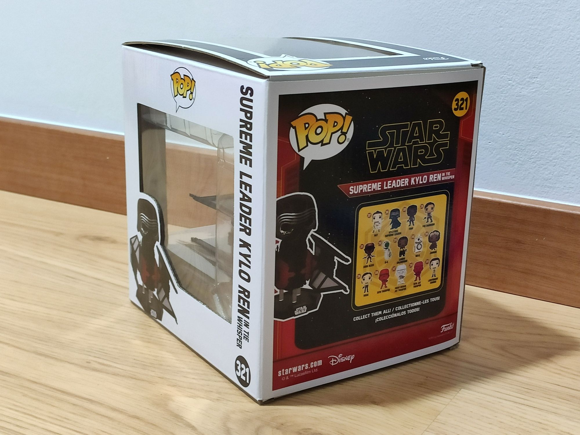 Funko Pop Star Wars - Supreme Leader Kylo Ren 321