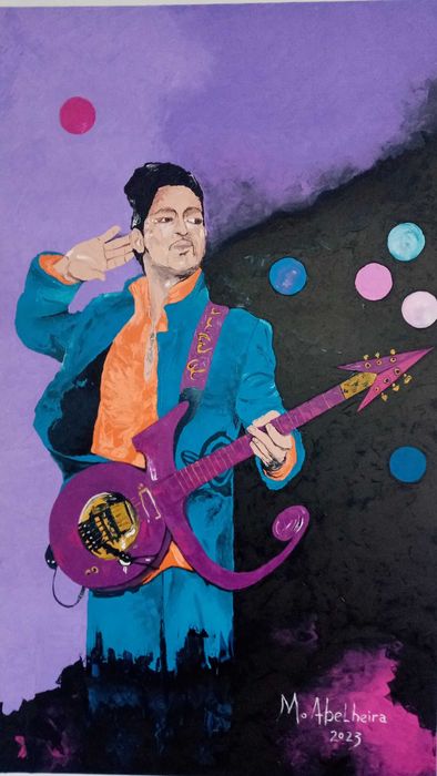 Prince- pintura a oleo, espatula com 1.55x90cm