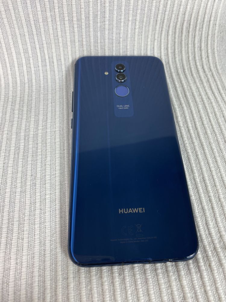 Czarny Telefon Smartfon Huawei mate 20 lite 64gb Dual Sim Pobity