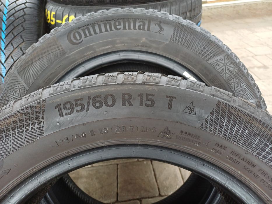 195 60 15 Continental WinterContact ts860 зимові