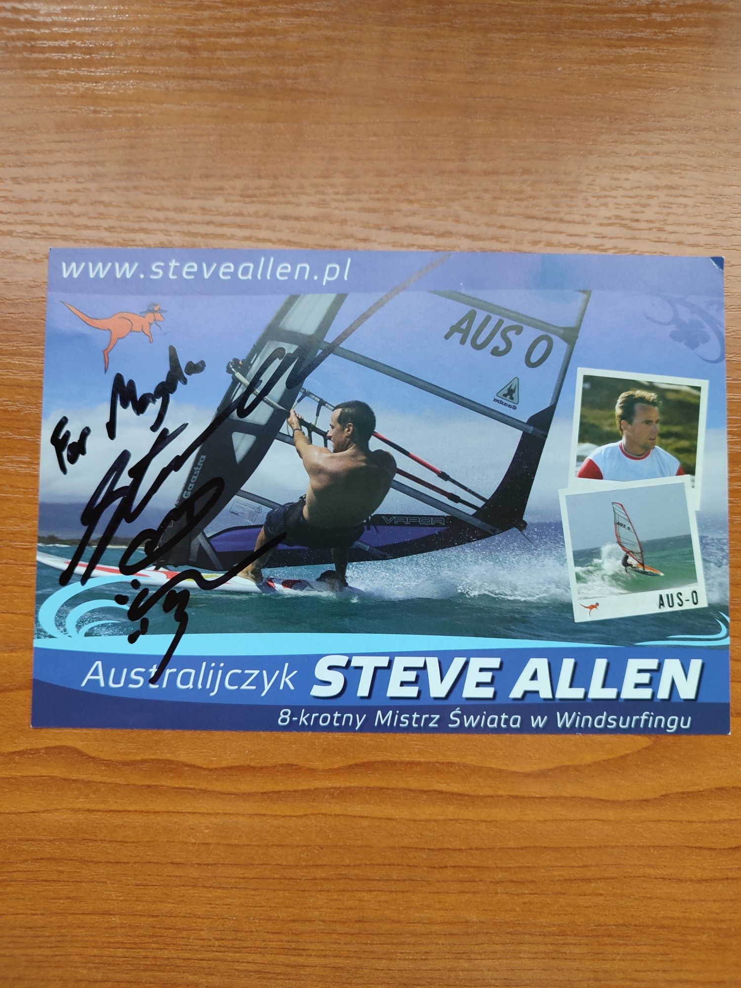 Autograf Steve Allen