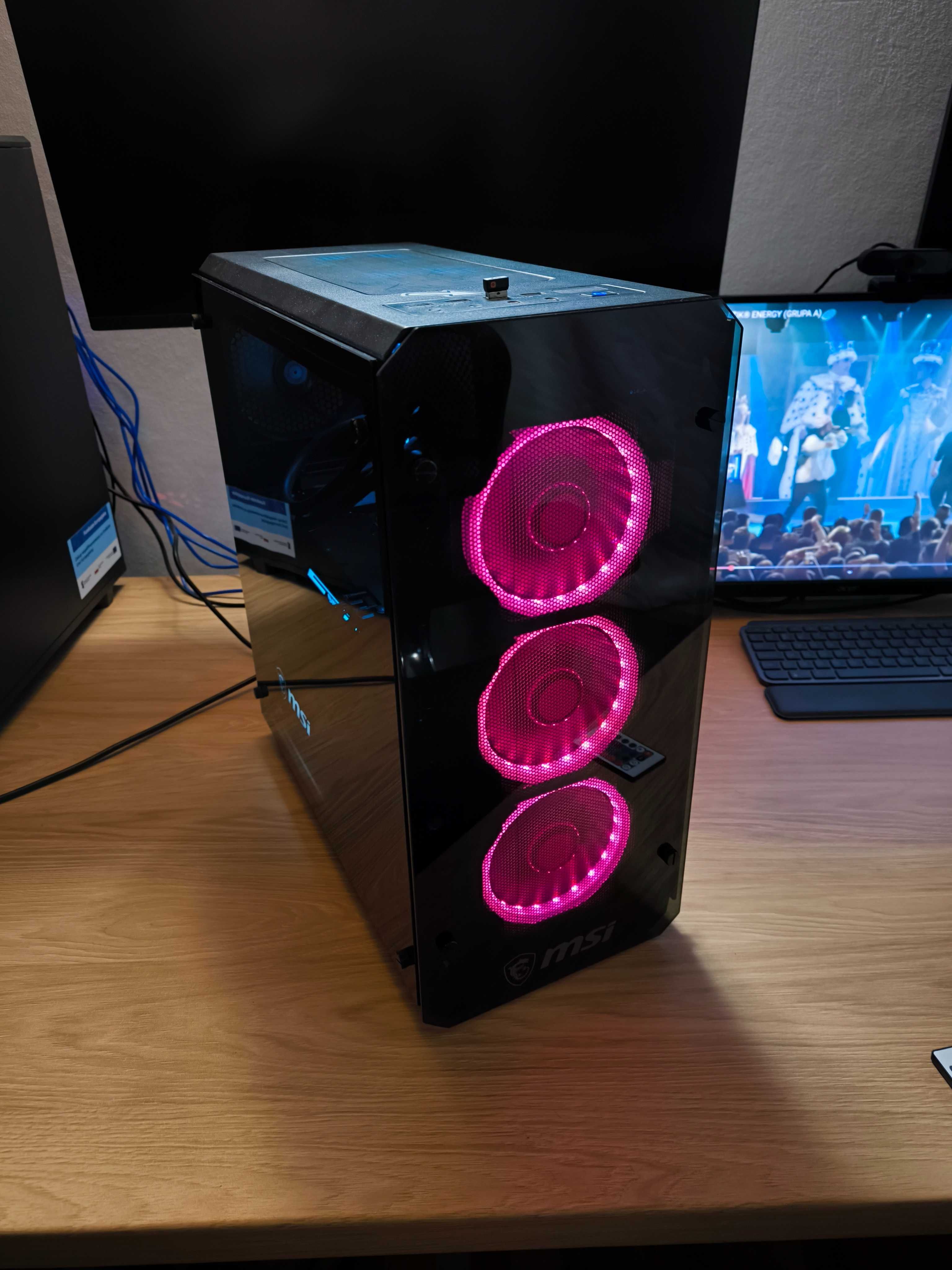KOMPUTER Intel Monitor 2K 270Hz, NVME, 16 GB RAM, Gwarancja, WI-FI