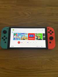 Nintendo switch oled pudelko rachunek jak nowy stan idealny