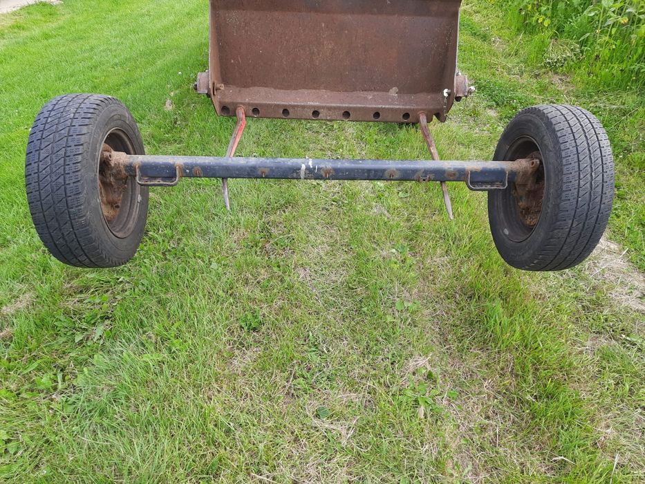 Osie belki do przyczep rolniczych samochodowych transit ducato master