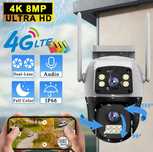 Kamera 4G na kartę SIM Obrotowa 8MP IP66