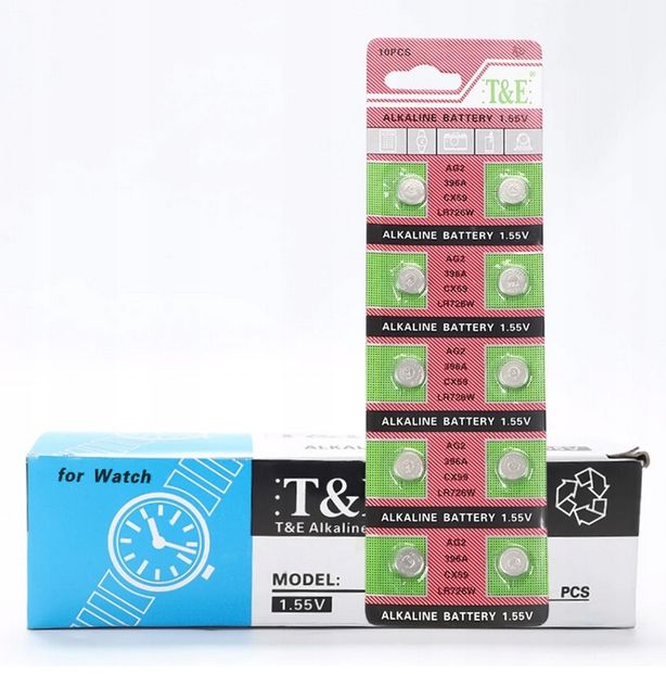 Bateria guzikowa T&E Ag2