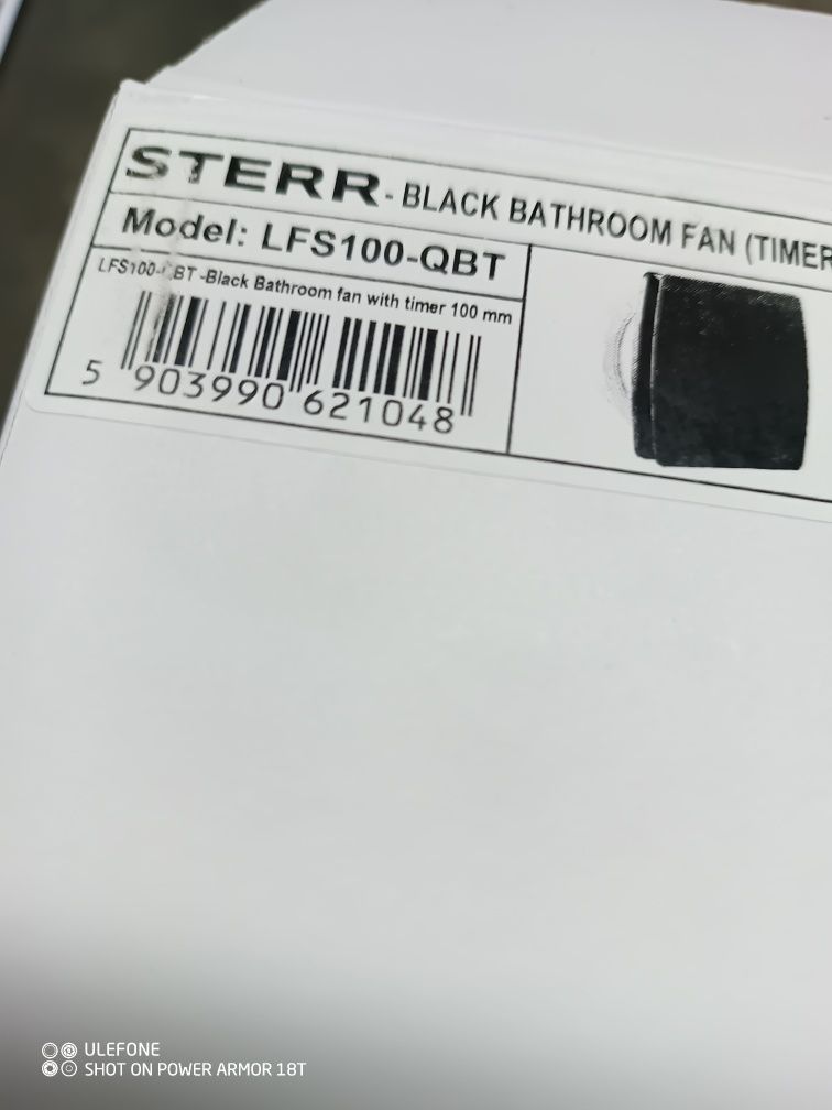 Wentylator łazienkowy Sterr LFS100-QBT