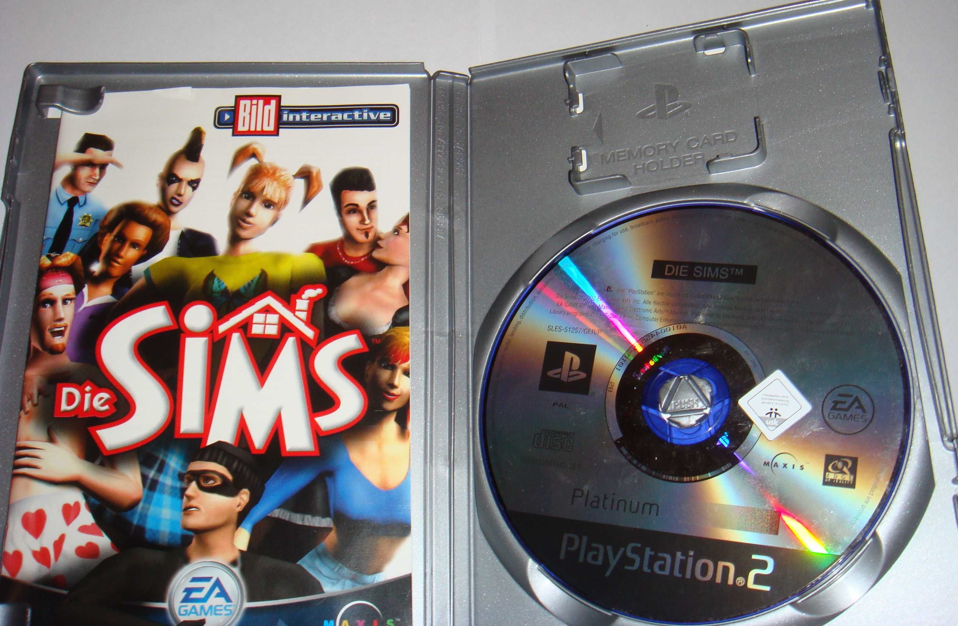 Rollercoaster World + The Sims (playstation 2) ps2