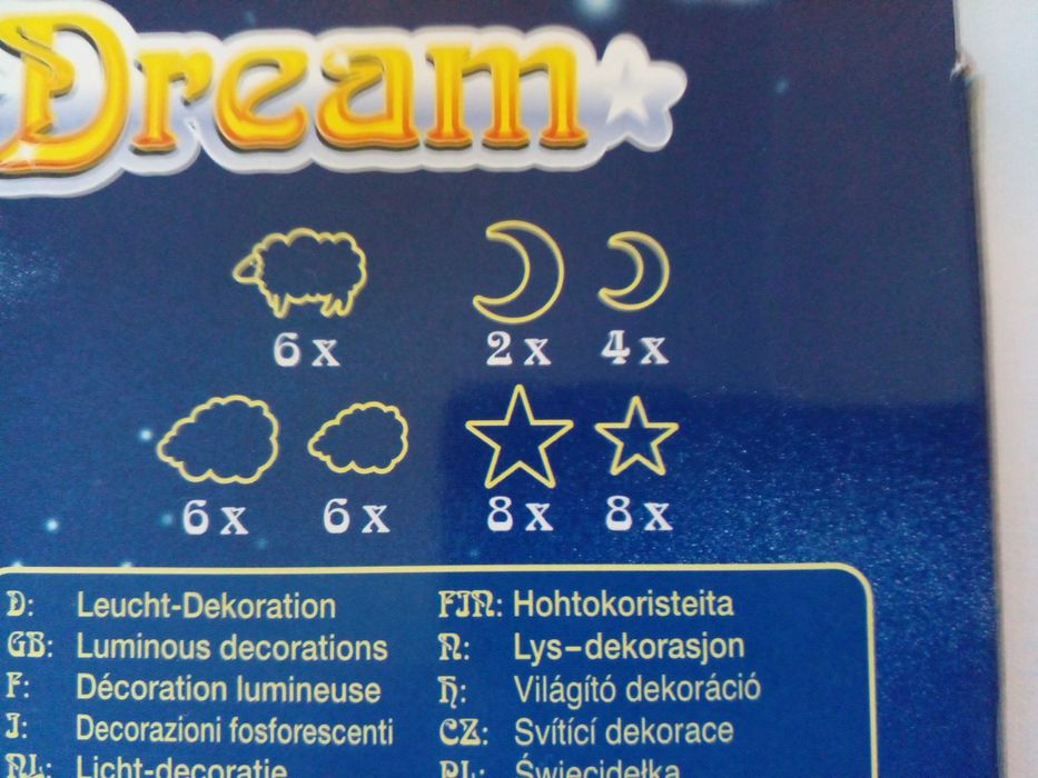 Набор светящихся элементов Simba Sweet Dreams