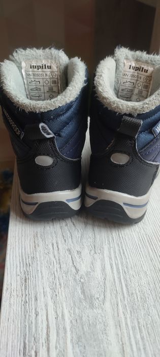 Термо ботинки сапожки Лупилу Lupilu на мальчика зимние тёплые