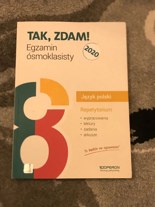 Tak, zdam! Egzamin ósmoklasisty, język polski (repetytorium)