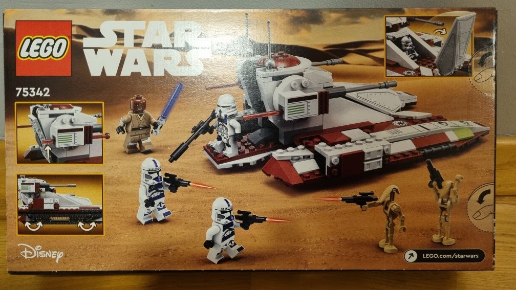 LEGO 75342 Star Wars - Czołg bojowy Republiki