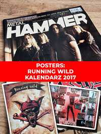 Metal Hammer 2017 - Kreator, Plakaty: Running Wild i Kalendarz 2017