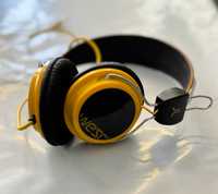 Słuchawki nauszne WeSC Bongo Vibrant Yellow żółte