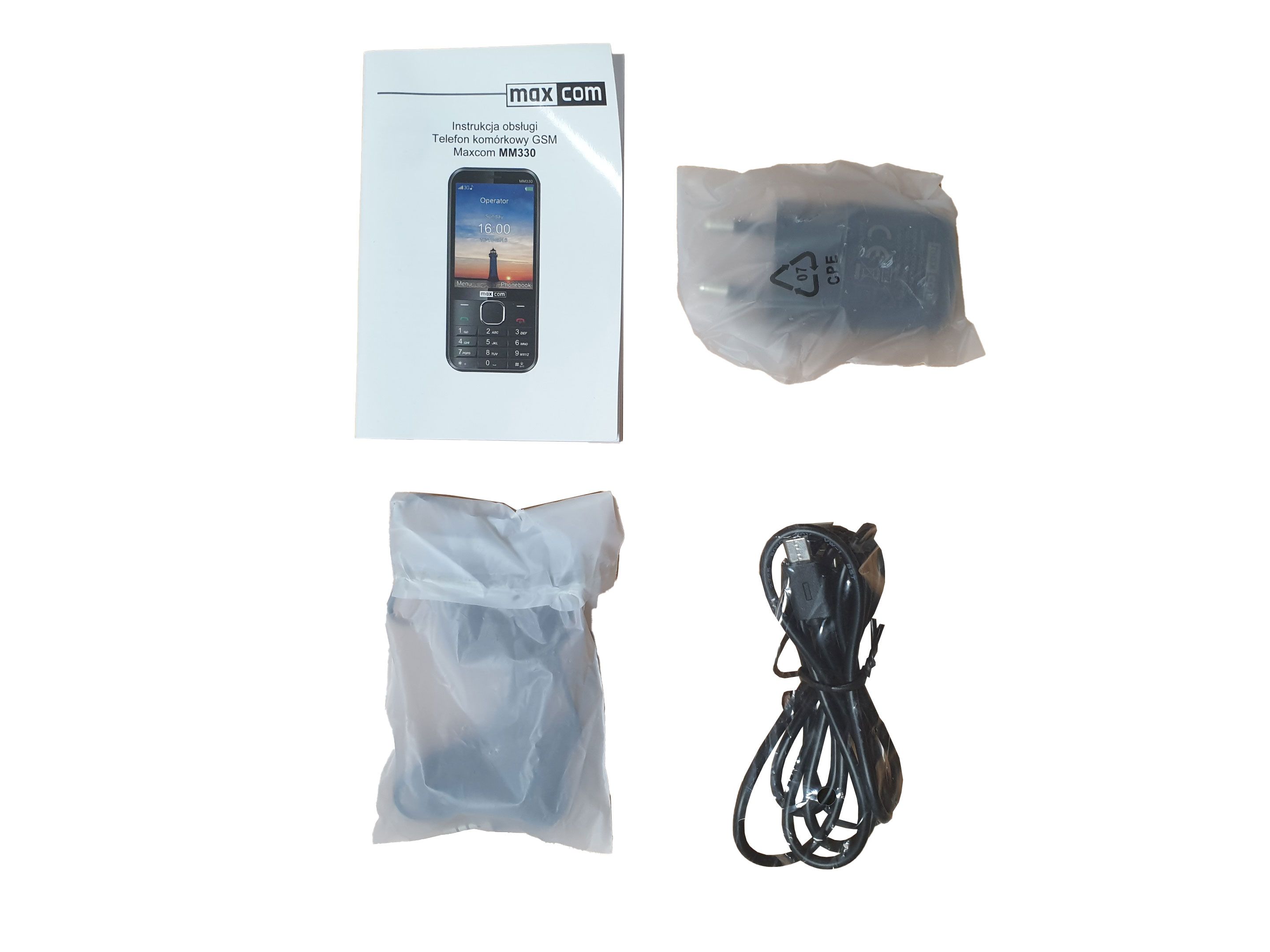 Używany telefon Maxcom Classic MM330 3G czarny 1