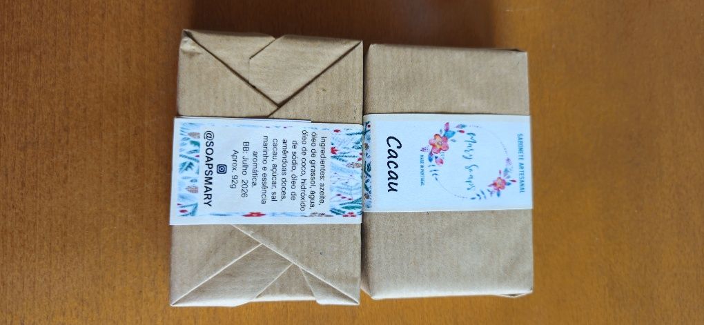 Sabonete Artesanal de Cacau Mary Soaps