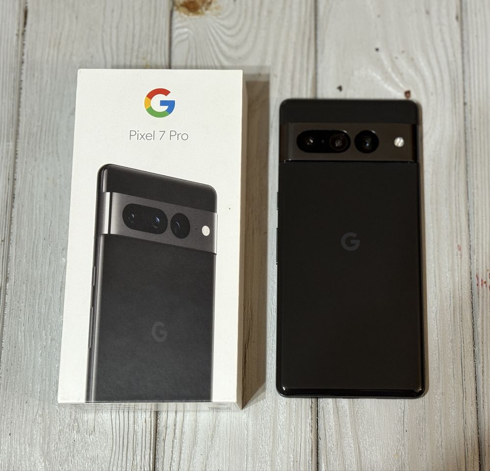 Новий Google Pixel 7 Pro 12/128GB (Obsidian) Гарантія Магазин+обмін