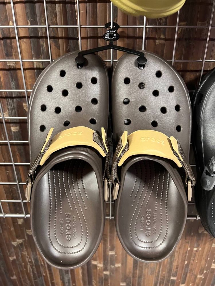 Крокси Crocs All Terrain Clog оригінал великі розміри тапки резинові