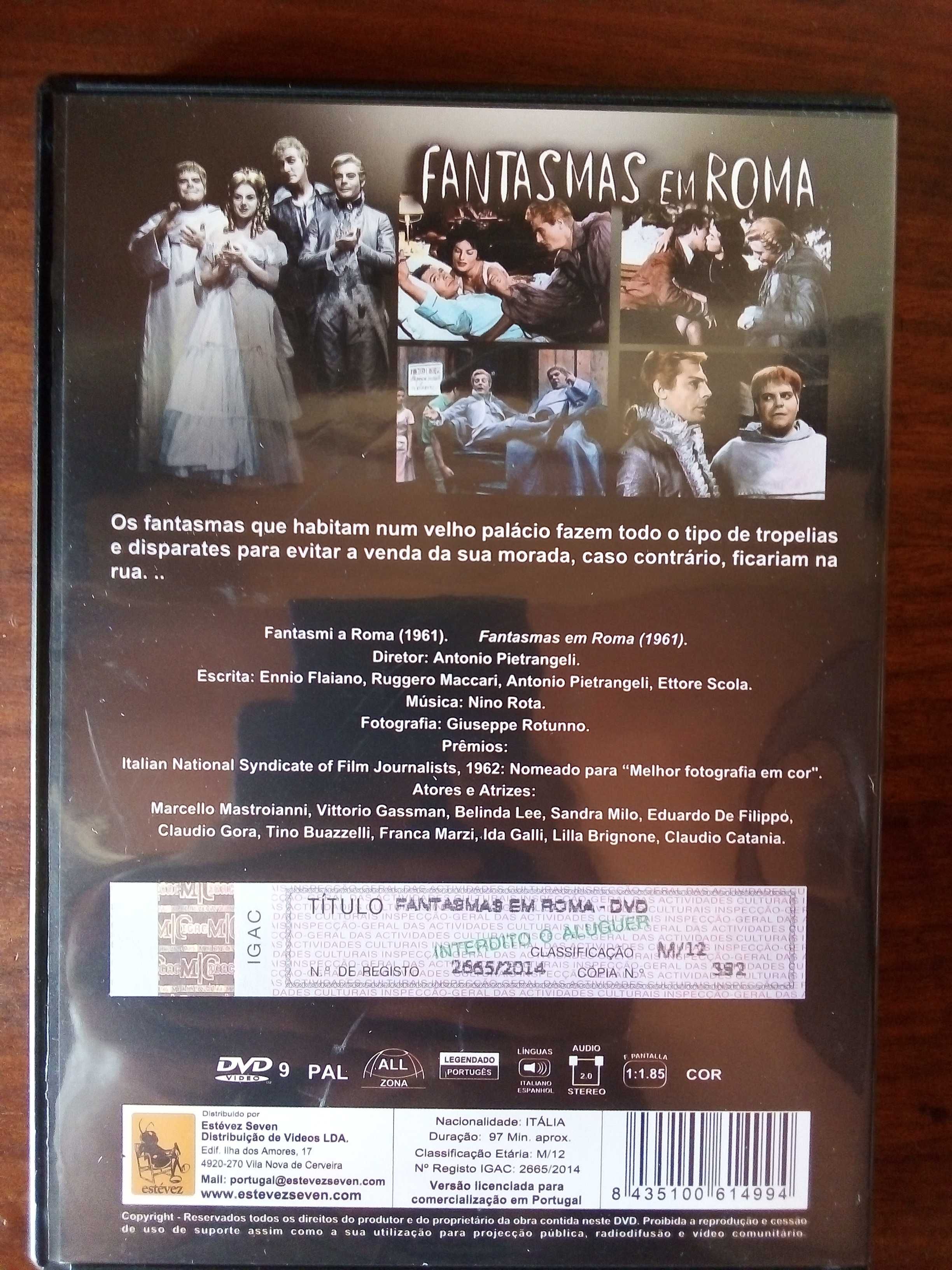 Fantasmas em Roma - António Pietrangeli / Mastroianni