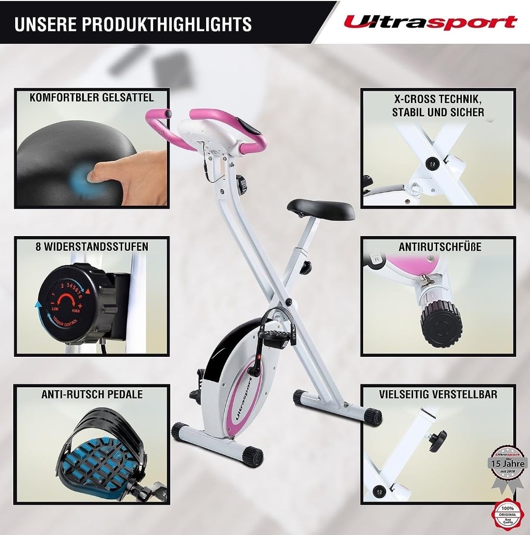 Ultra Sport F-Bike składany rower treningowy