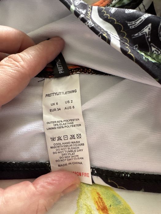 Strój kąpielowy dwuczęściowy r 34/36 nastolatka Prettylettething