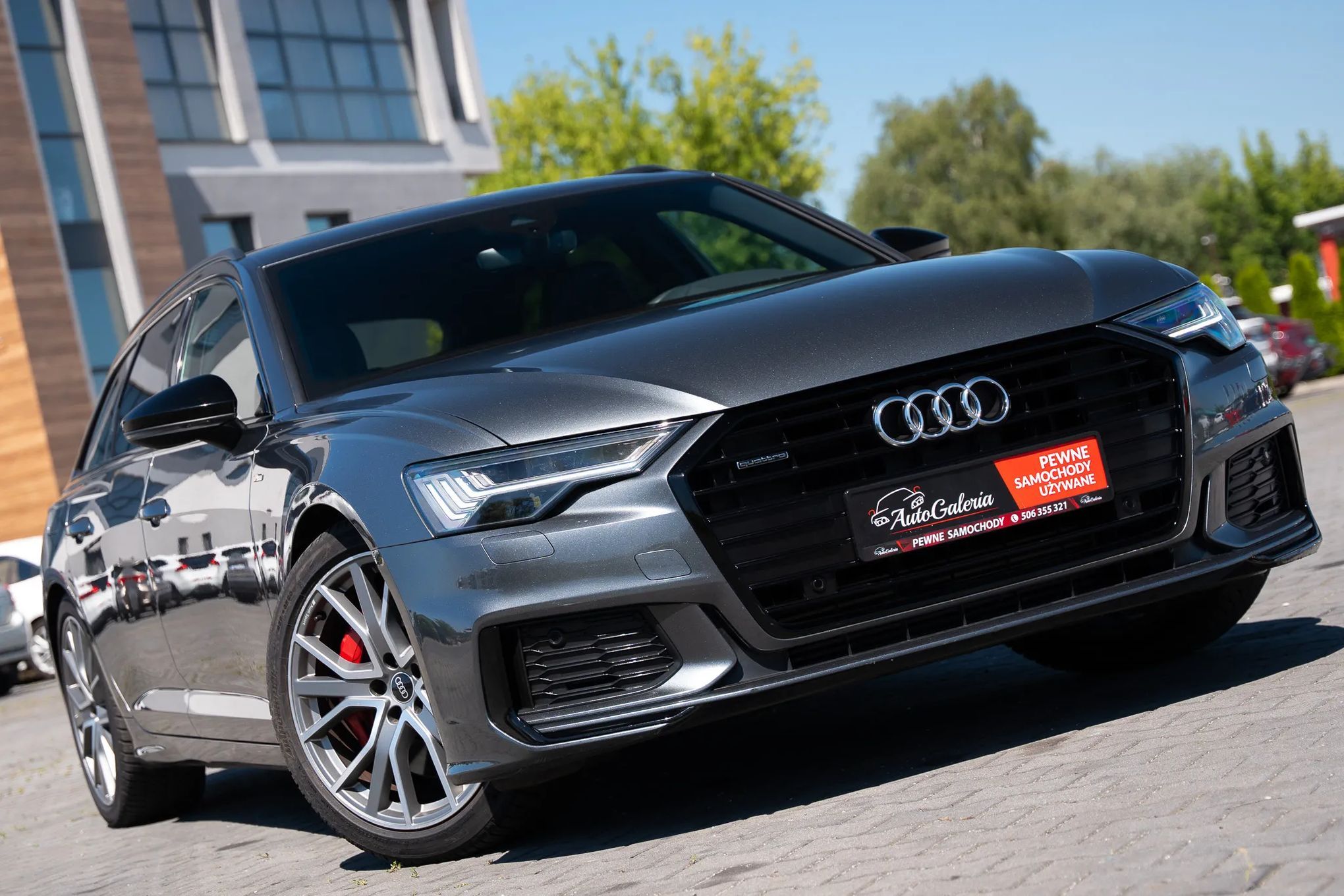 Audi A6 MEGA S LINE 55 TFSIe 367PS Quattro Skóra Matrix Kamera Radar