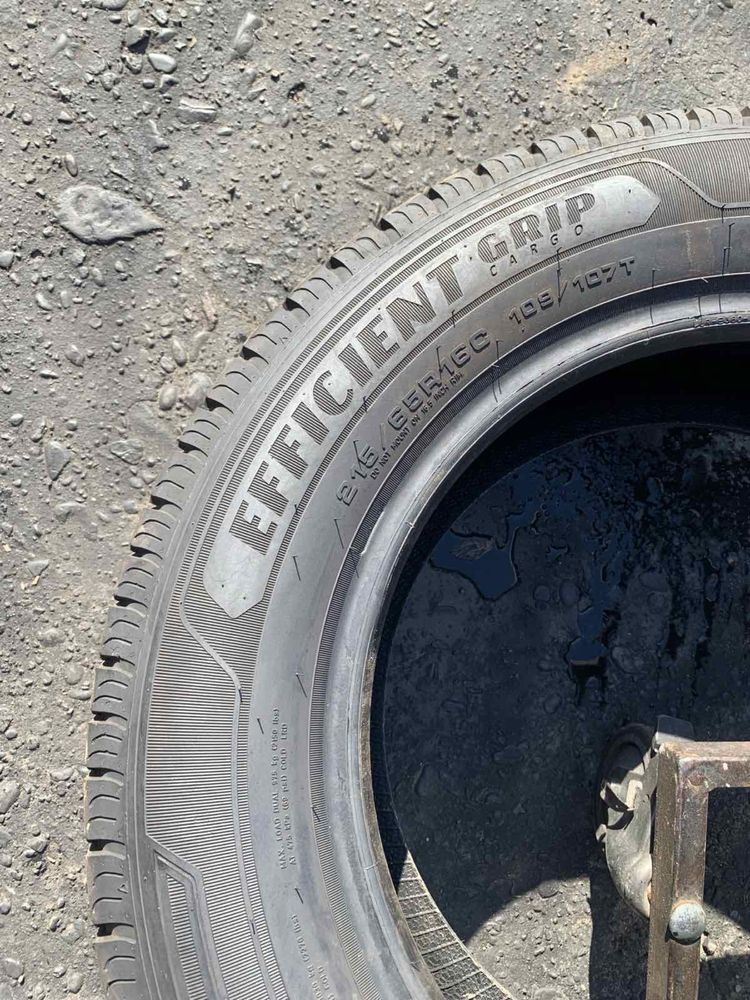 Шини 215/65 R16C Goodyear літо 2022 рік 9/8,5 мм