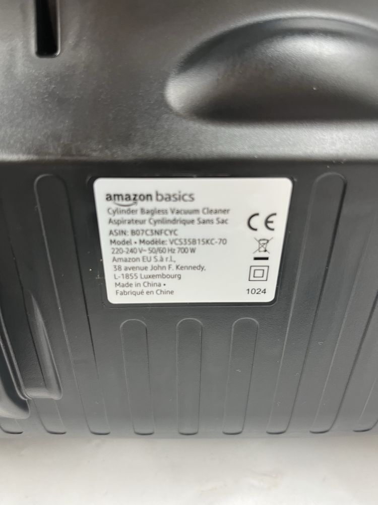 Amazon Basic odkurzacz bezworkowy