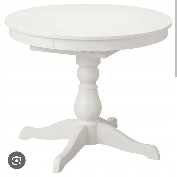 Stół okrągły, z możliwością rozlożenia