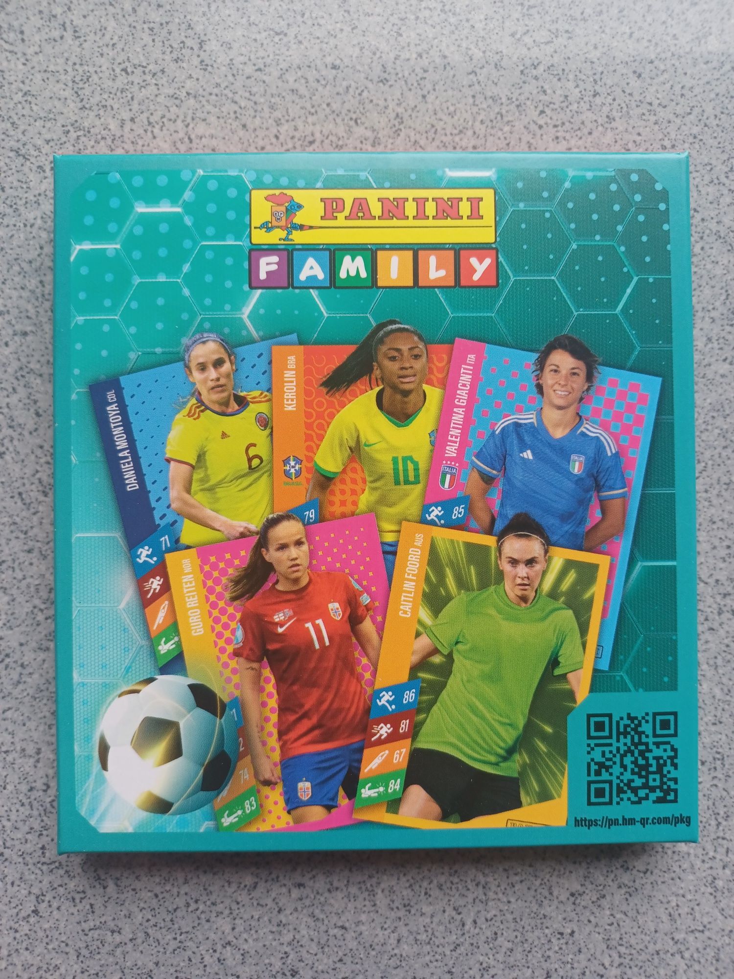 Cromos Panini Family - Mundial de Futebol Feminino 2023