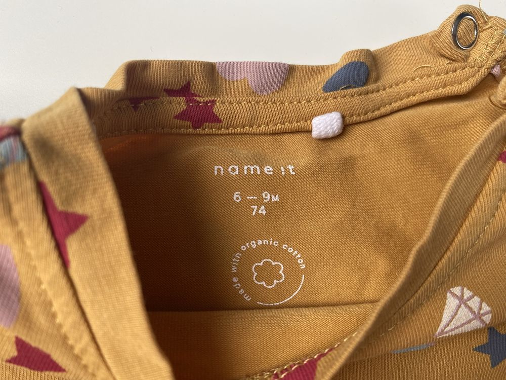 Komplet zestaw body i legginsy 3 sztuki Name it rozmiar 74
