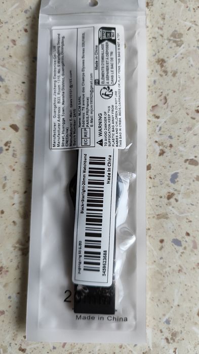 Pasek do zegarka 20 mm