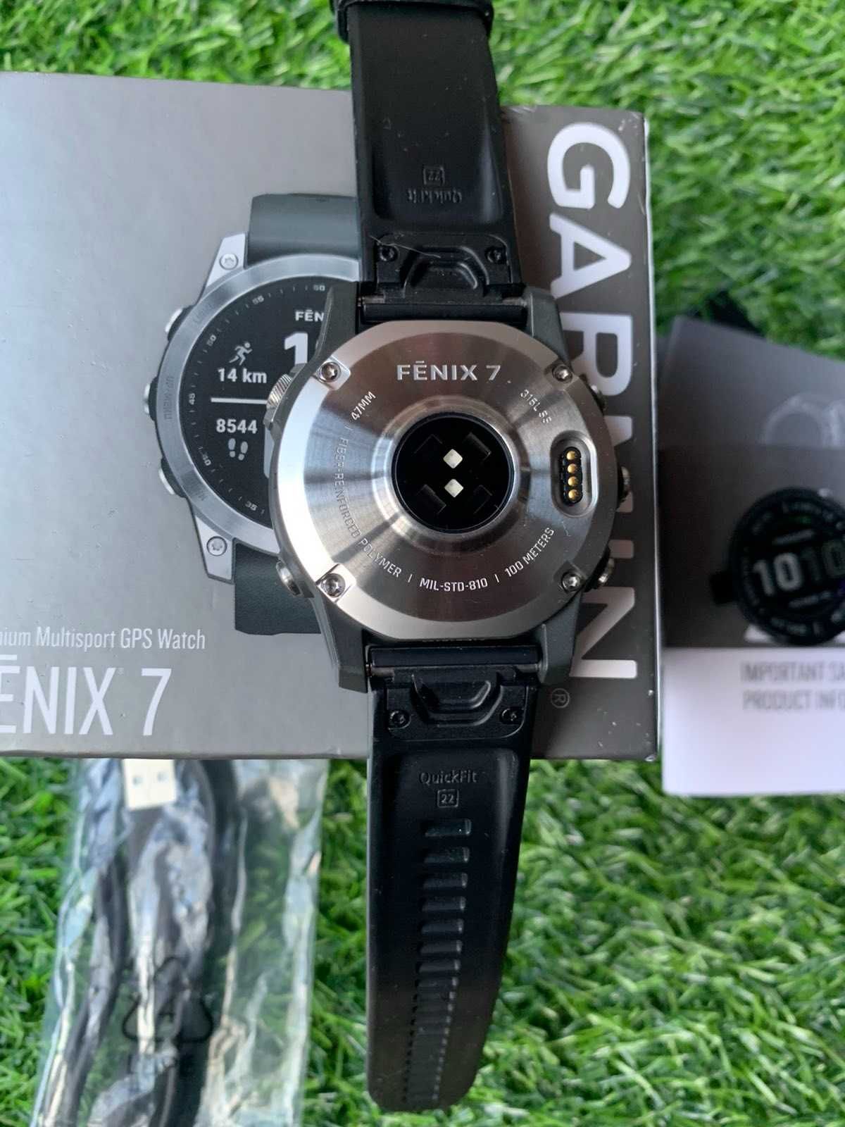 Годинник Garmin Fenix 7 Silver