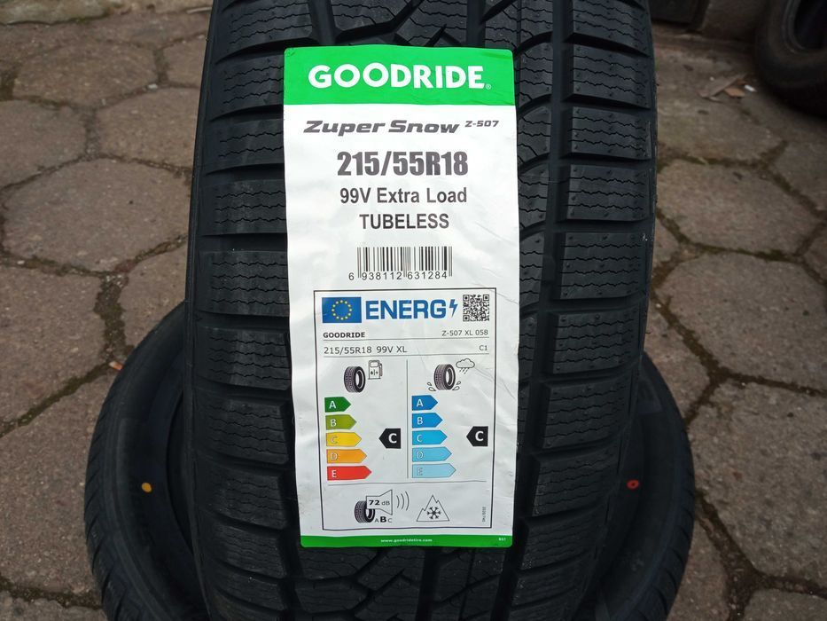 215/55R18 Goodride XL Zima Nowe 1szt Para Komplet Montaż Gratis N1819