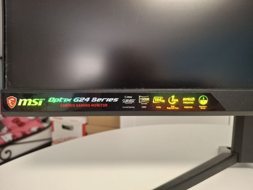 Monitor gamingowy MSI Optix G24C4 curved