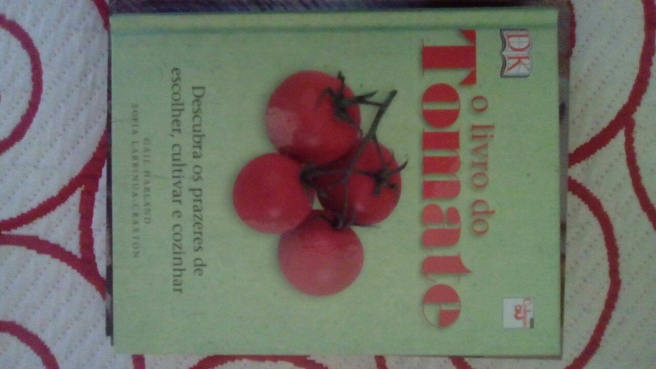 Livros de culinária"Tomate"SOPAS"Petiscos"GELADOS"Churrasco "