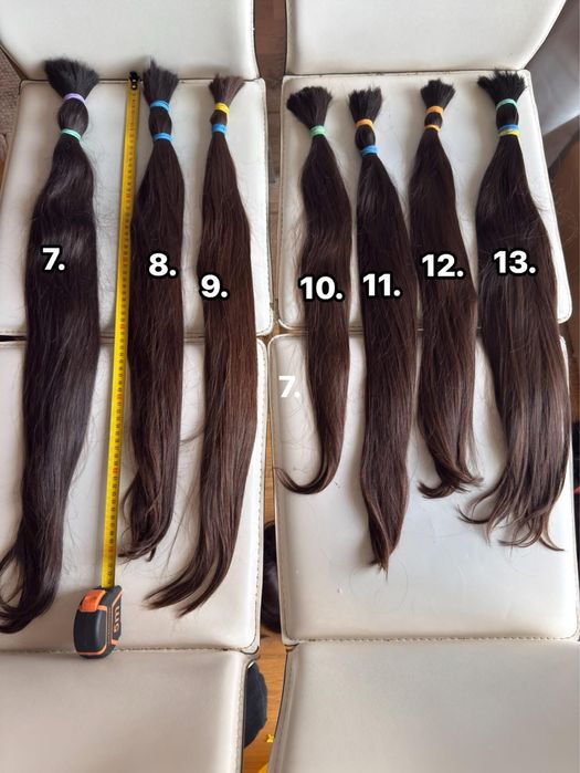 Sprzedam dziewicze włosy 60–80 cm