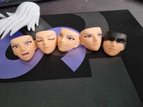 Głowy XC GT Saint Seiya Cloth Myth Ares dla Bandai EX Gold Ares Saga