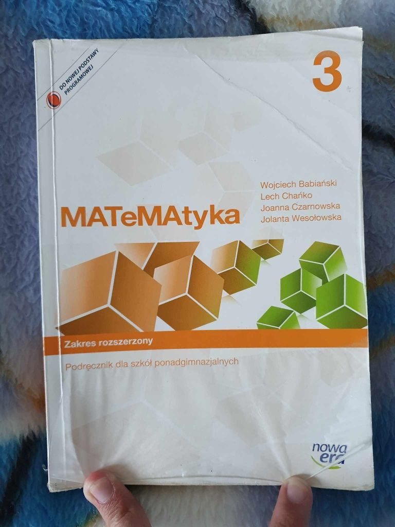 Matematyka Kl.3 ponadgimnazjalna zakres rozszerzony