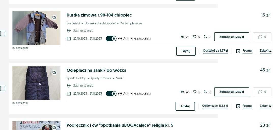 Ocieplacz na sanki/ do wózka