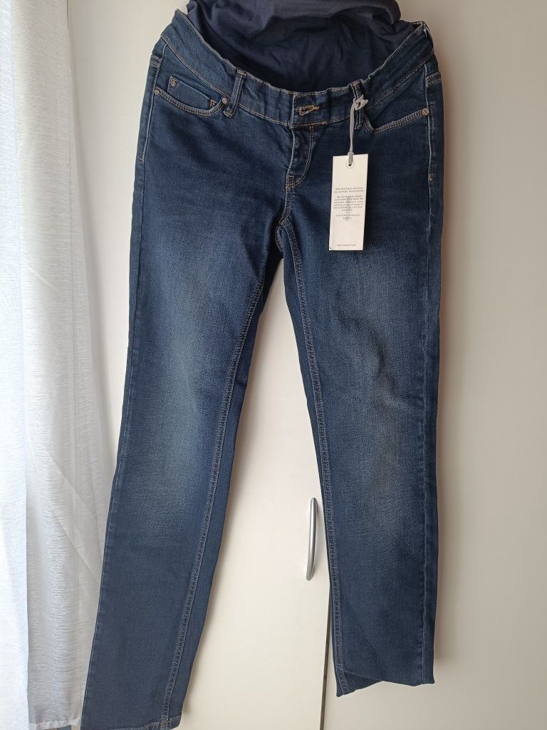 Spodnie ciążowe jeansy denim Noppies nowe