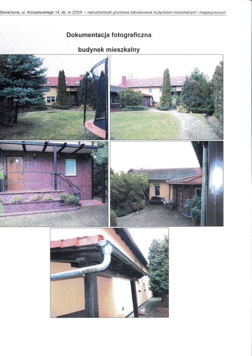 Syndyk sprzeda nieruchomość zabudowaną w Skwierzynie